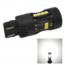 bec LED W21/5W 7443 12V fără defect, alb EU-USA