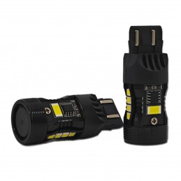 LED spuldze W21/5W 7443 12V bez bojājuma, balta JP