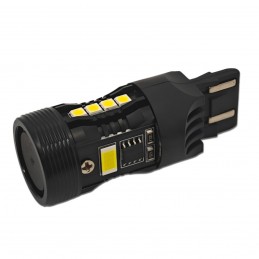 LED spuldze W21/5W 7443 12V bez bojājuma, balta JP