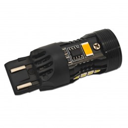 LED-Glühbirne W21/5W 7443 12V ohne Fehler, zweifarbig, JP