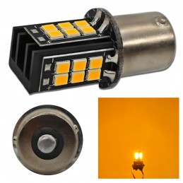 LED-Glühbirne BAU15S 12V CANBUS orange