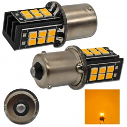 LED-Glühbirne BAU15S 12V CANBUS orange