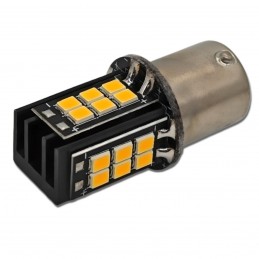 LED-Glühbirne BAU15S 12V CANBUS orange