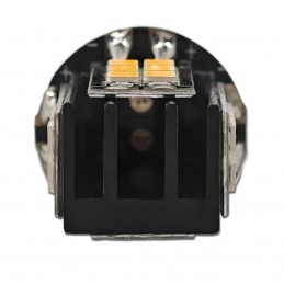 светодиодная лампа BAU15S 12V CANBUS оранжевая