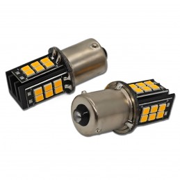 LED-Glühbirne BAU15S 12V CANBUS orange