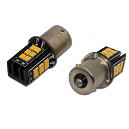 LED-Glühbirne BAU15S 12V CANBUS orange