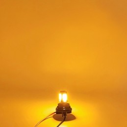 светодиодная лампа BAU15S 12V CANBUS оранжевая