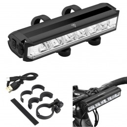 Предна лампа за цикъл, 4 режима Cree, USB-C