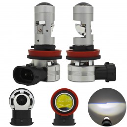 lED H11 12-24V CANBUS lemputės, skirtos JAV žibintams, išjungimo linija 2 vnt.