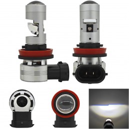 lED H11 12-24V CANBUS lemputės, skirtos JAV žibintams, išjungimo linija 2 vnt.