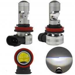 lED H11 12-24V CANBUS lemputės, skirtos JAV žibintams, išjungimo linija 2 vnt.