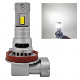 lED bec H11 12V CANBUS CSP scurt 6000lm Noutate 2 unități