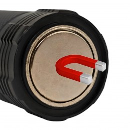 3x LED-es zseblámpa mágnessel, 900lm, USB C