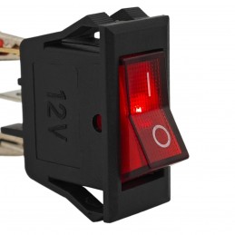 På/av-omkopplare, LED-låsningsknapp