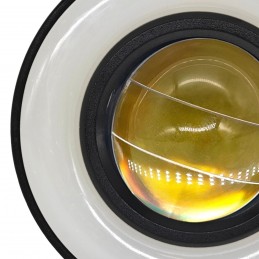 Phares laser LED + anneau moto, scooter, quad, ATV 2 pièces