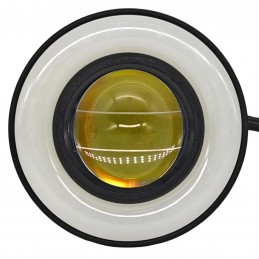 Phares laser LED + anneau moto, scooter, quad, ATV 2 pièces