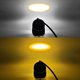 Fari laser a LED + anello moto, scooter, quad, ATV 2 pezzi