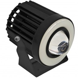 Phares laser LED + anneau moto, scooter, quad, ATV 2 pièces