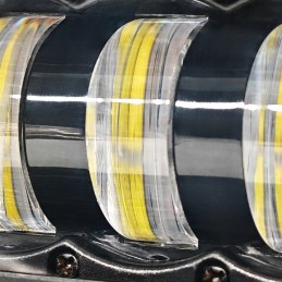 Lampada a LED a lunga distanza IP67 5000lm doppia