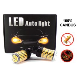 LED 2x 3156 12-24V CANBUS narancs PREMIUM izzó