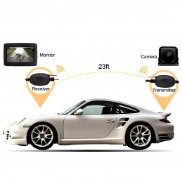 Wi-Fi transmitter for 12 V reversing camera