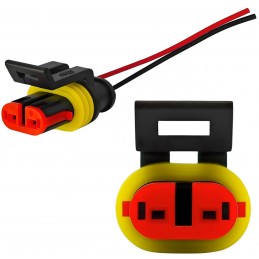 Superseal 2-pinninen vesitiivis liitin