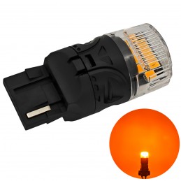 lED-lampa W21W, 7440 12V 1800lm CANBUS orange