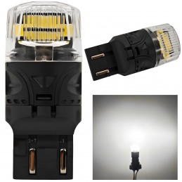 lED крушка W21/5W, 7443 12V CANBUS 1800lm бяла