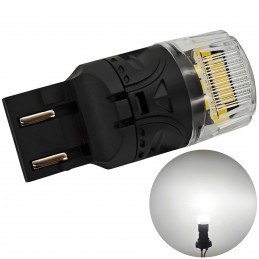 lED крушка W21/5W, 7443 12V CANBUS 1800lm бяла