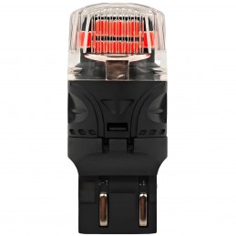 lED lamp W21/5W, 7443 12V CANBUS 1800lm rood