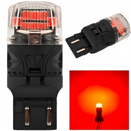 lED lamp W21/5W, 7443 12V CANBUS 1800lm rood