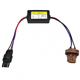 W21/5W, 7443 elektronische CANBUS 12V foutdecoder voor moeilijke auto's