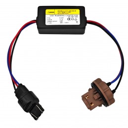 W21/5W, 7443 elektronikus CANBUS 12V-os hiba dekóder nehéz autókhoz