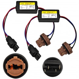 W21/5W, 7443 elektronische CANBUS 12V foutdecoder voor moeilijke auto's