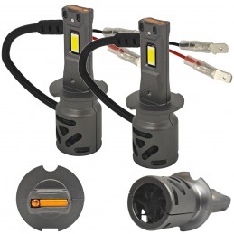 LED H3 крушки 9V-30V CANBUS CSP 8000lm 2 бр