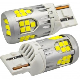 lED-lamppu W21W, 7440 10-50V ei vikaa 3000lm valkoinen