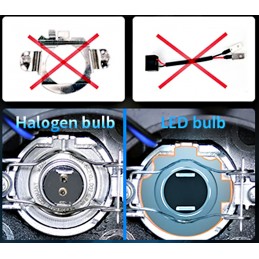 lED-pirn H7 9V-32V CANBUS CSP 2 tk 8000lm