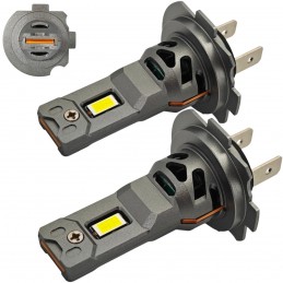 lampadina LED H7 9V-32V CANBUS CSP 2 pezzi 8000lm