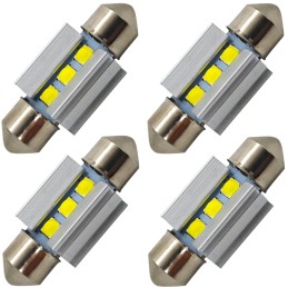 c5W LED lemputė SV8.5 12-24V CANBUS 36mm 320lm