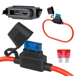 Sulakepistorasia 14 AWG-kaapelilla - yleiskäyttöinen, suljettu, suurvirtainen