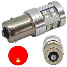 PR21W LED BAW15S 12-24V CANBUS bulb red