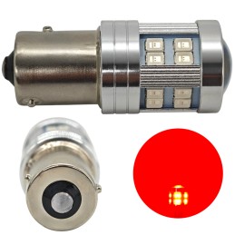 PR21W LED BAW15S 12-24V CANBUS bulb red