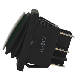 LED switch 3-Position 6-Pin 12-24V rocker - Rocker, Waterproof