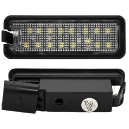 VW, Seat, Audi, Skoda, Porsche, Man, Bentley LED registration lights 2x450lm, 2pcs