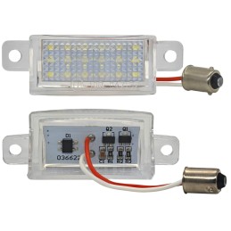 Volvo numbrimärgilambid LED 2x350lm, komplekt 2tk