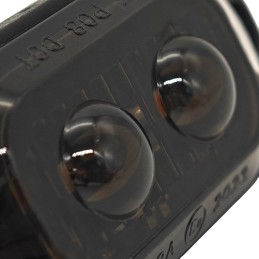 Kouřové 2 LED obrysové světlo 12-24V barvy