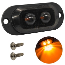 Kouřové 2 LED obrysové...