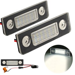 Skoda Octavia II, Roomster numbritulelaternad LED 550lm, 2tk