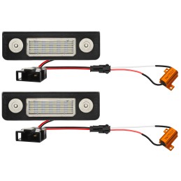 Skoda Octavia II, Roomster numbritulelaternad LED 550lm, 2tk