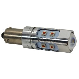 H21W LED крушка BAY9S 12-24V CANBUS оранжева САЩ